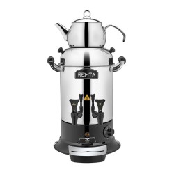 Remta R27 Maksi Çay Makinesi, 2 Demlikli, 16 L, 170 Bardak Kapasiteli - 1