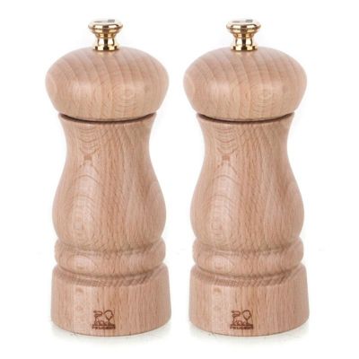 Peugeot Clermont Natural, Tuz-Karabiber Değirmeni, 2'li, 13 cm - 1