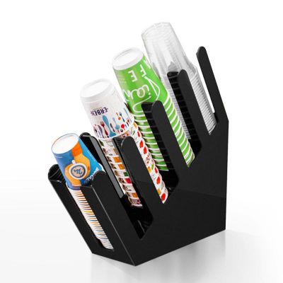 Coffeetech Pleksi Bardaklık Standı, 485x160x475 mm - 1