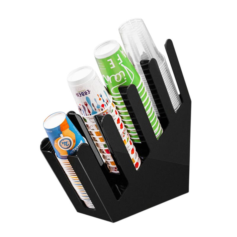 Coffeetech Pleksi Bardaklık Standı, 485x160x475 mm - Coffeetech