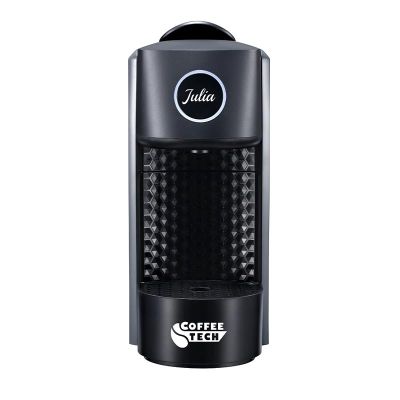 Coffeetech CN-L0201 Julia Capsule Coffee Machine, Nespresso Capsule Compatible, Black - Coffeetech