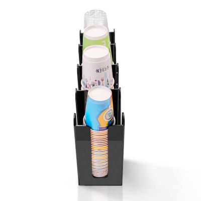 Coffeetech Plexi Cup Holder Stand, 485x160x475 mm - Coffeetech