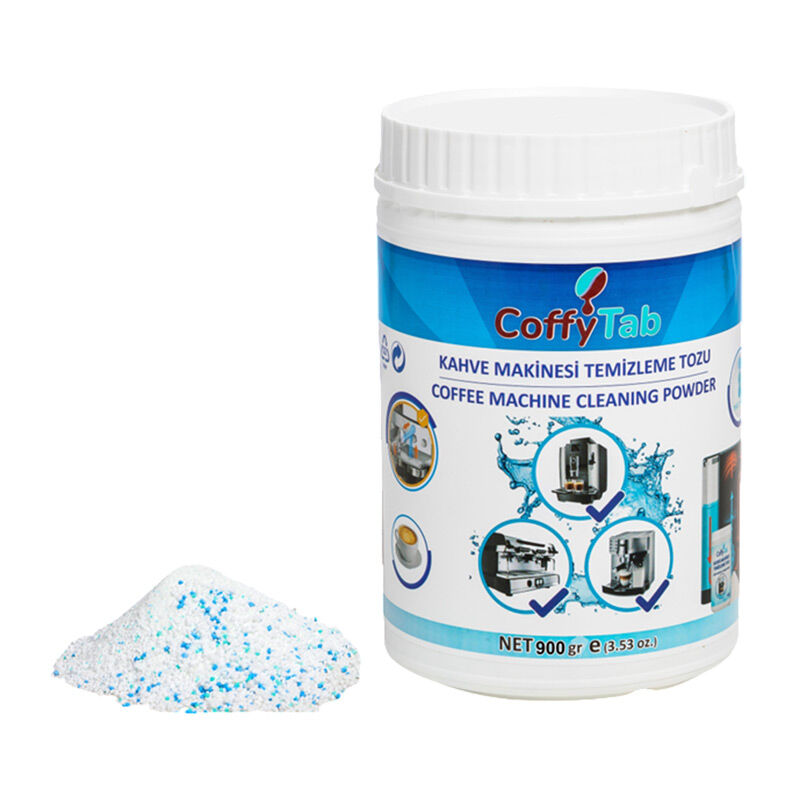 CoffyTab A001-4 Kahve Makinesi Temizleme Tozu, 900 gr - CoffyTab