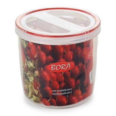 Bora Plastik Saklama Kabı, Contalı, Vidalı, 1450 ml, No: 11, 1.42 L - 1