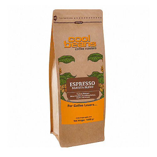 Cool Beans Barista Blend Espresso Kahve Çekirdeği, 1000 gr - Cool Beans