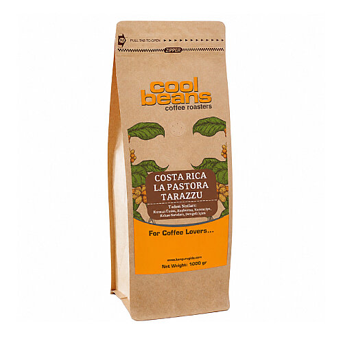 Cool Beans Costa Rika La Pastoral Tarazzu Kahve Çekirdeği, 1000 gr - Cool Beans