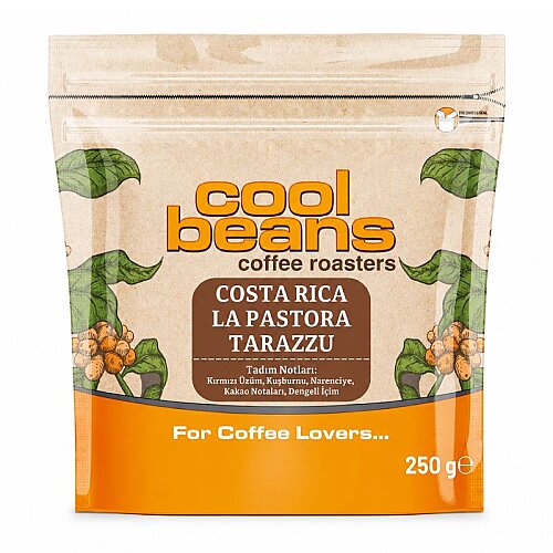Cool Beans Costa Rika La Pastoral Tarazzu Kahve Çekirdeği, 250 gr - Cool Beans