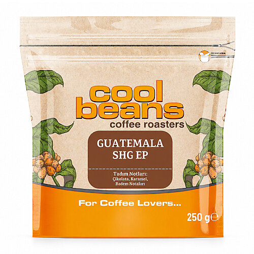 Cool Beans Guatemala SHG EP Kahve Çekirdeği, 250 gr - Cool Beans