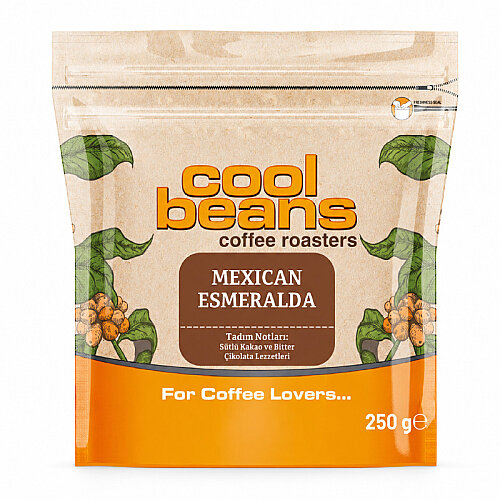 Cool Beans Meksika Esmeralda Kahve Çekirdeği, 250 gr - Cool Beans