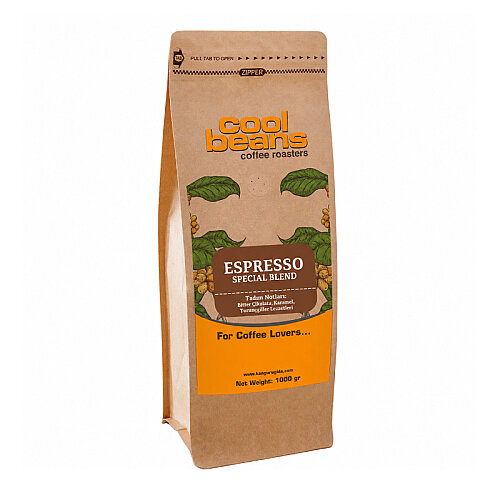 Cool Beans Special Blend Espresso Kahve Çekirdeği, 1000 gr - Cool Beans