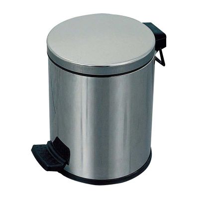 Öztiryakiler Kapaklı Paslanmaz Çöp Kovası, 5 L - 1
