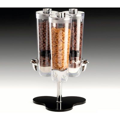 Zicco ZCP-719 Döner Cornflakes Aleti, 3'lü, Ayaklı, 26x26x46 cm - 1