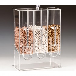 Zicco ZCP-014 Cornflakes Kuruyemiş Servis Aleti, Üçlü, 15x32x43 cm - Zicco