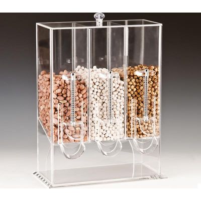 Zicco ZCP-014 Cornflakes Kuruyemiş Servis Aleti, Üçlü, 15x32x43 cm - 1