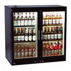 CSA CS-B-250 Bar Arkası Şişe Soğutucu Dolap, 2 Kapılı, 210 L - CSA Inox