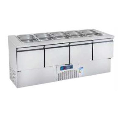 CSA CS-CIK3 700 Alttan Motorlu Yatay Saladbar, 632 L - 1