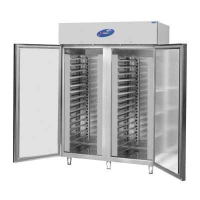 CSA CS-DBN 1400-ST-T Dik Tip Statik Hamur Dinlendirme Dolabı, 2 Kapılı, 1400 L - 1