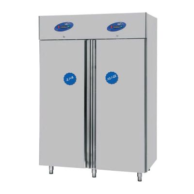 CSA CS-DBNL-1400 Dik Tip Buzdolabı & Derin Dondurucu, 2 Kapılı, 1400 L - 1