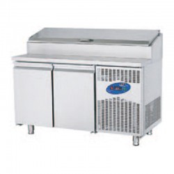 CSA CS-TEK 2-700 Make Up Refrigerator, 2 Doors, 281 L - CSA Inox