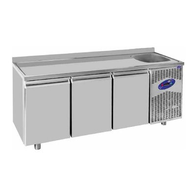 CSA CS-TEK 3-600-E Evyeli Buzdolabı, 3 Kapılı, 400 L - 1