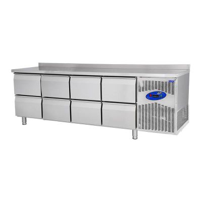 CSA CS-TEK 4-700 Tezgah Tipi Buzdolabı, 8 Çekmeceli, 632 L - 1