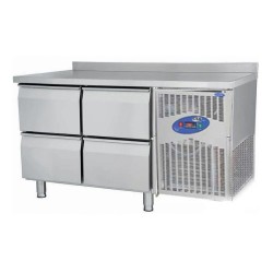 CSA CS-TEZ 2D-600 Tezgah Tipi Derin Dondurucu, 4 Çekmeceli, 251 L - CSA Inox