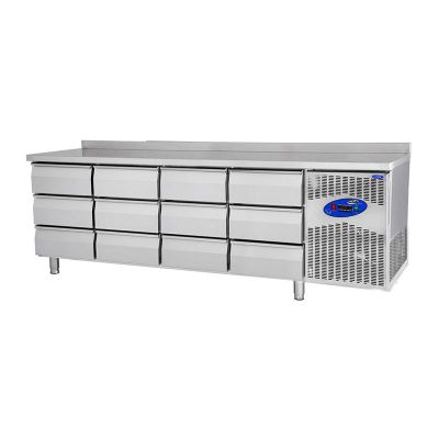 CSA CS-TEZ 4-700 Tezgah Tipi Buzdolabı, 12 Çekmeceli, 632 L - 1