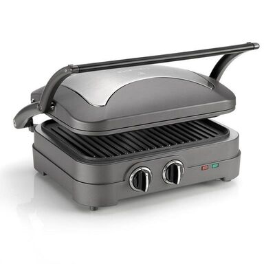 Cuisinart GR47E شواية ومحمصة خبز متعددة الوظائف - Cuisinart