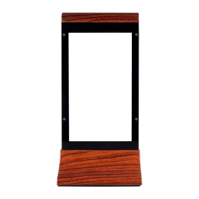 Cyclone Desktop Mobile Charger, Powerbank, LCD Display, Wooden - Cyclone