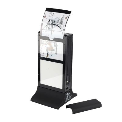 Cyclone Desktop Mobile Charger, Powerbank, LED Lighted, Black - Cyclone