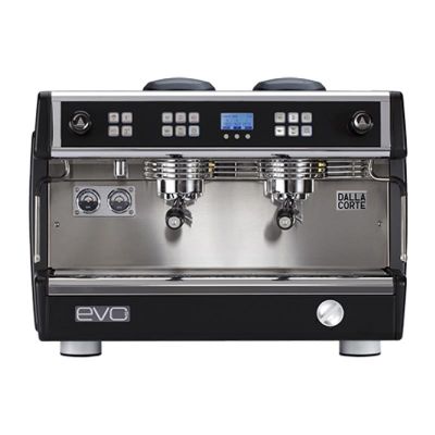 Dalla Corte Evo 2 Espresso Coffee Machine, 2 Groups, Black - Dalla Corte