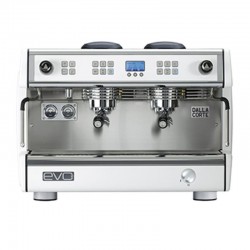 Dalla Corte Evo 2 Espresso Coffee Machine, 2 Groups, White - Dalla Corte