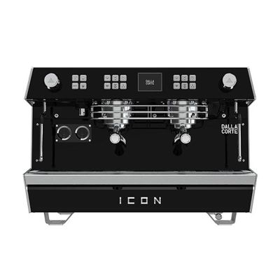 Dalla Corte Icon Icon Espresso Coffee Machine، مجموعتين، أسود - Dalla Corte
