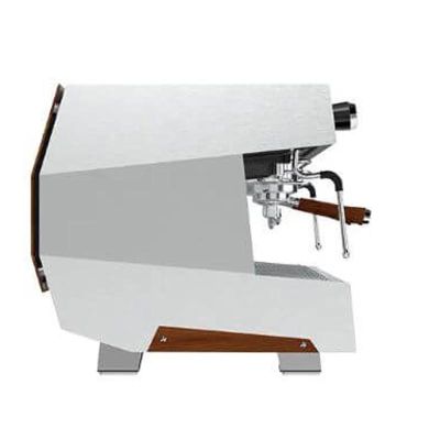 Dalla Corte Icon Icon Espresso Coffee Machine، 2 مجموعات، خشب الجوز الأسود - Dalla Corte