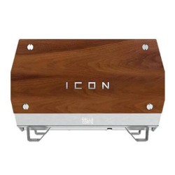 Dalla Corte Icon Icon Espresso Coffee Machine، 2 مجموعات، خشب الجوز الأسود - 3