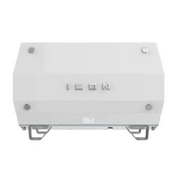 Dalla Corte Icon Espresso Coffee Machine, 2 Groups, White - 3