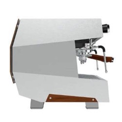 Dalla Corte Icon Icon Espresso Coffee Machine، 3 مجموعات، خشب الجوز الأسود - 2