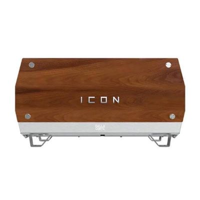 Dalla Corte Icon Espresso Coffee Machine, 3 Groups, Black Walnut - Dalla Corte
