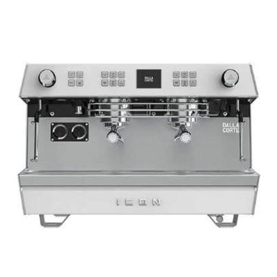 Dalla Corte Icon Espresso Kahve Makinesi, 2 Gruplu, Beyaz - 1