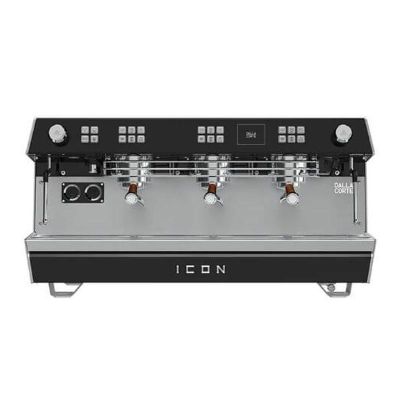 Dalla Corte Icon Espresso Kahve Makinesi, 3 Gruplu, Siyah Ceviz - 1