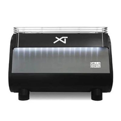 Dalla Corte XT باريستا باريستا اسبريسو آلات تحضير قهوة الإسبريسو، مجموعتان، كروم أسود - Dalla Corte