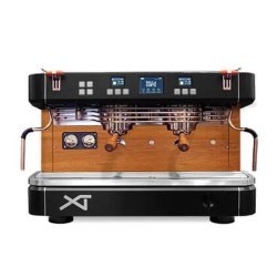 Dalla Corte XT Barista Espresso Coffee Machine, 2 Groups, Black Walnut - Dalla Corte