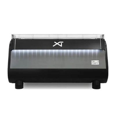 Dalla Corte XT باريستا باريستا اسبريسو آلات تحضير قهوة الإسبريسو، 3 مجموعات، كروم أسود - Dalla Corte