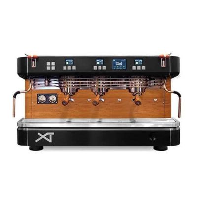 Dalla Corte XT Barista Espresso Coffee Machine, 3 Groups, Black Walnut - Dalla Corte