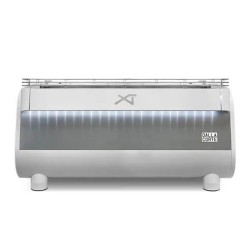 Dalla Corte XT باريستا باريستا اسبريسو آلات تحضير قهوة الإسبريسو، 3 مجموعات، كروم أبيض - 3