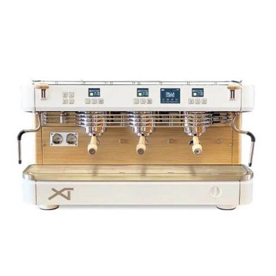 Dalla Corte XT Barista Espresso Coffee Machine, 3 Groups, White Oak - Dalla Corte