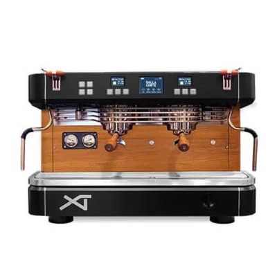 Dalla Corte XT Barista Espresso Kahve Makinesi, 2 Gruplu, Siyah Ceviz - 1