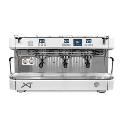 Dalla Corte XT Barista Espresso Makinesi, 3 Gruplu, Beyaz Krom - 1
