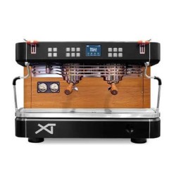Dalla Corte XT Classic Espresso Coffee Machine, 2 Groups, Black Walnut - Dalla Corte