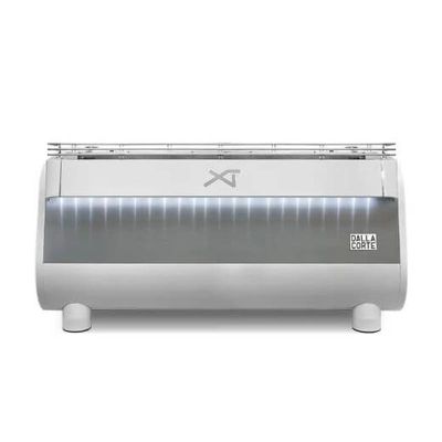 Dalla Corte XT Classic Espresso Coffee Machine, 3 Groups, White Chrome - Dalla Corte